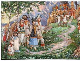 Славянская языческая свадьба
