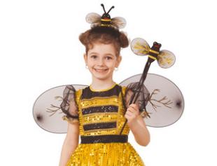 Вязаный костюм для собаки «Пчелка Необычный костюм пчелки для девочки